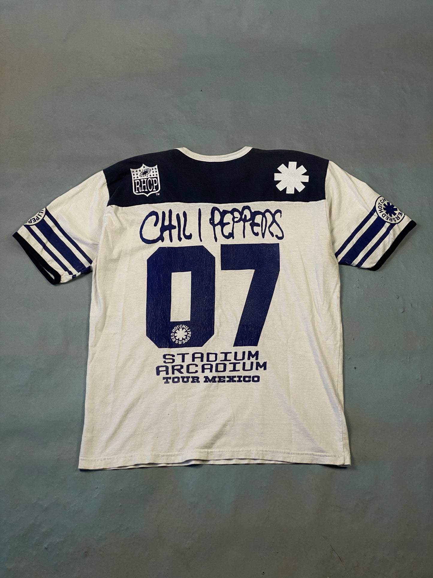 Jersey Red Hot Chili Peppers Stadium Acardium 2007 Mexico Tour Vintage