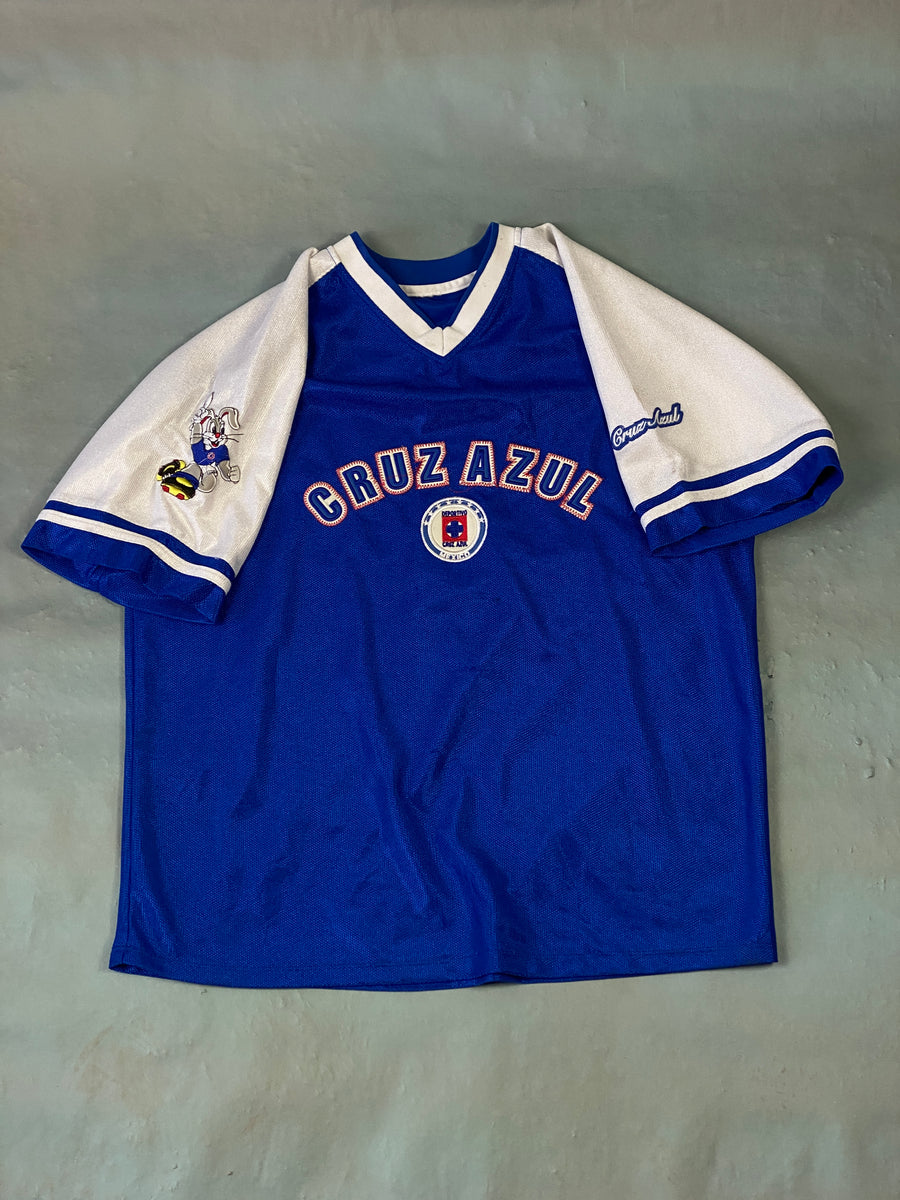 New! Liga MX Club Deportivo Cruz Azul La Maquina Home Retro