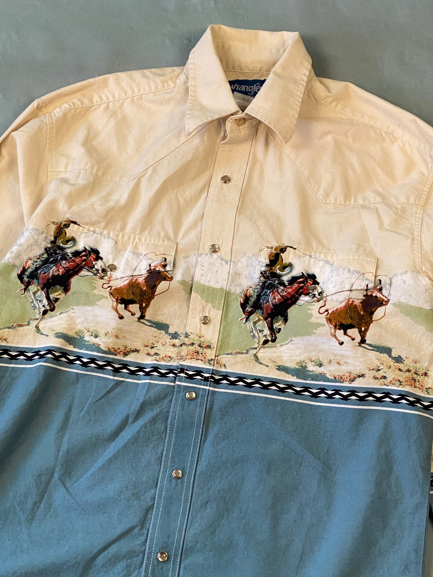 Wrangler Horses Vintage Shirt