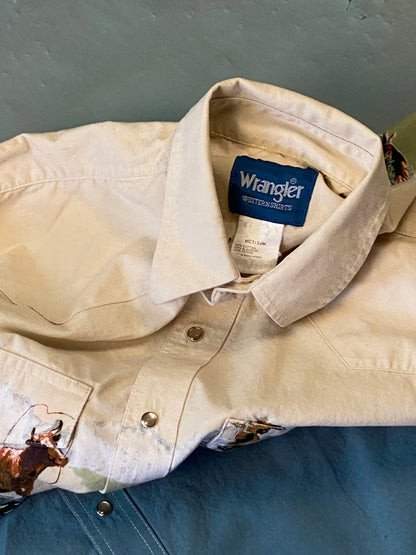 Wrangler Horses Vintage Shirt