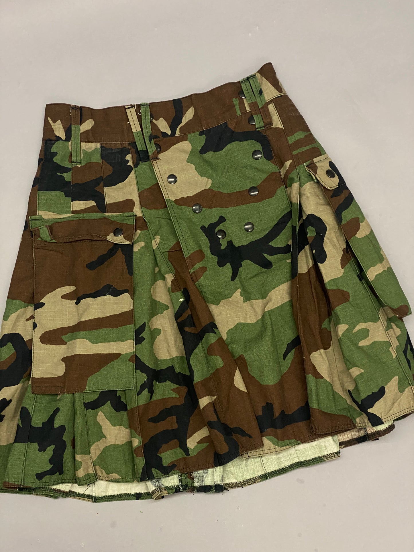Utilikilts Multipockets Camo Army Vintage Skirt