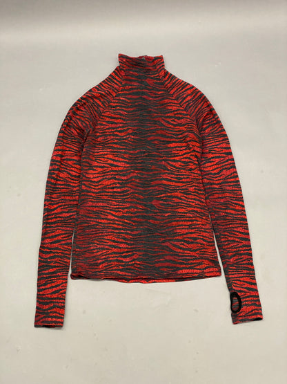 Top Kenzo x HM Animal Print Red Long Sleeve