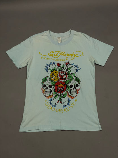 Ed Hardy Dead or Alive Y2K T-shirt