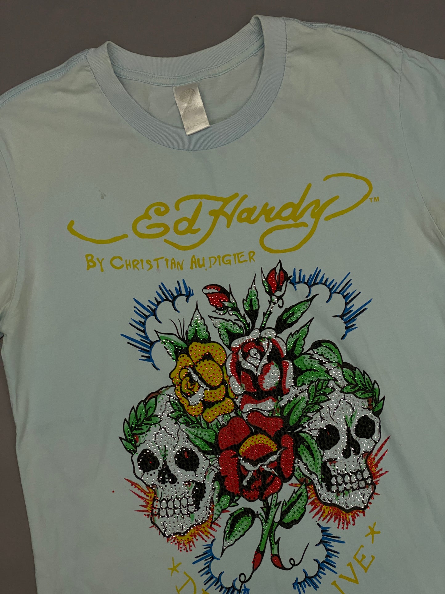 Ed Hardy Dead or Alive Y2K T-shirt