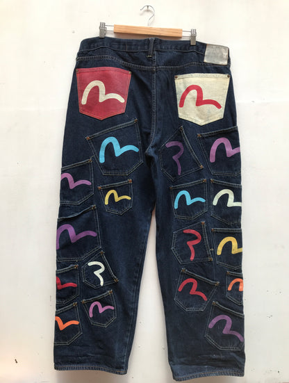 Evisu Multipocket trousers