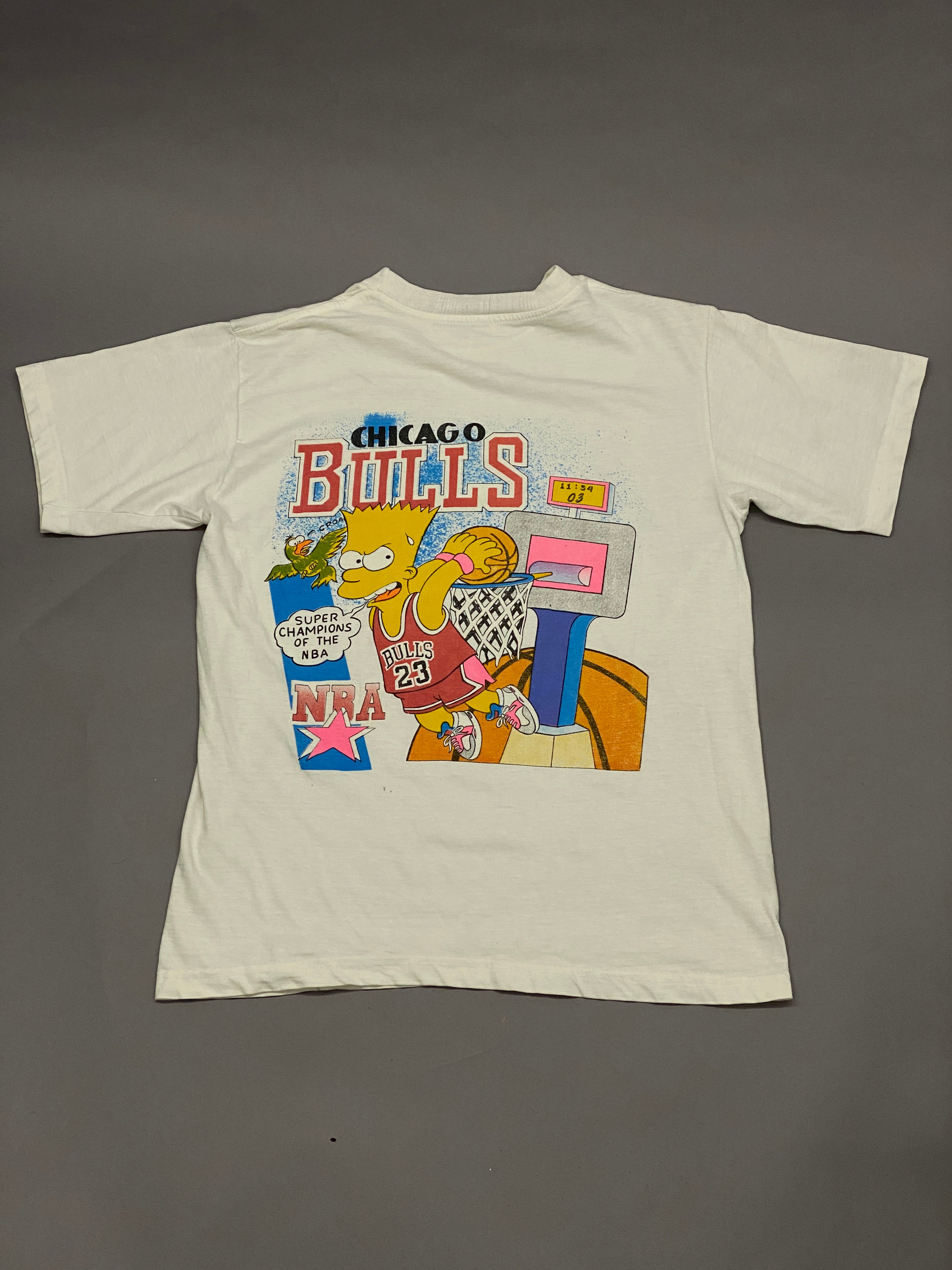 The Simpsons Bulls Vintage T-shirt – Ropa Chidx