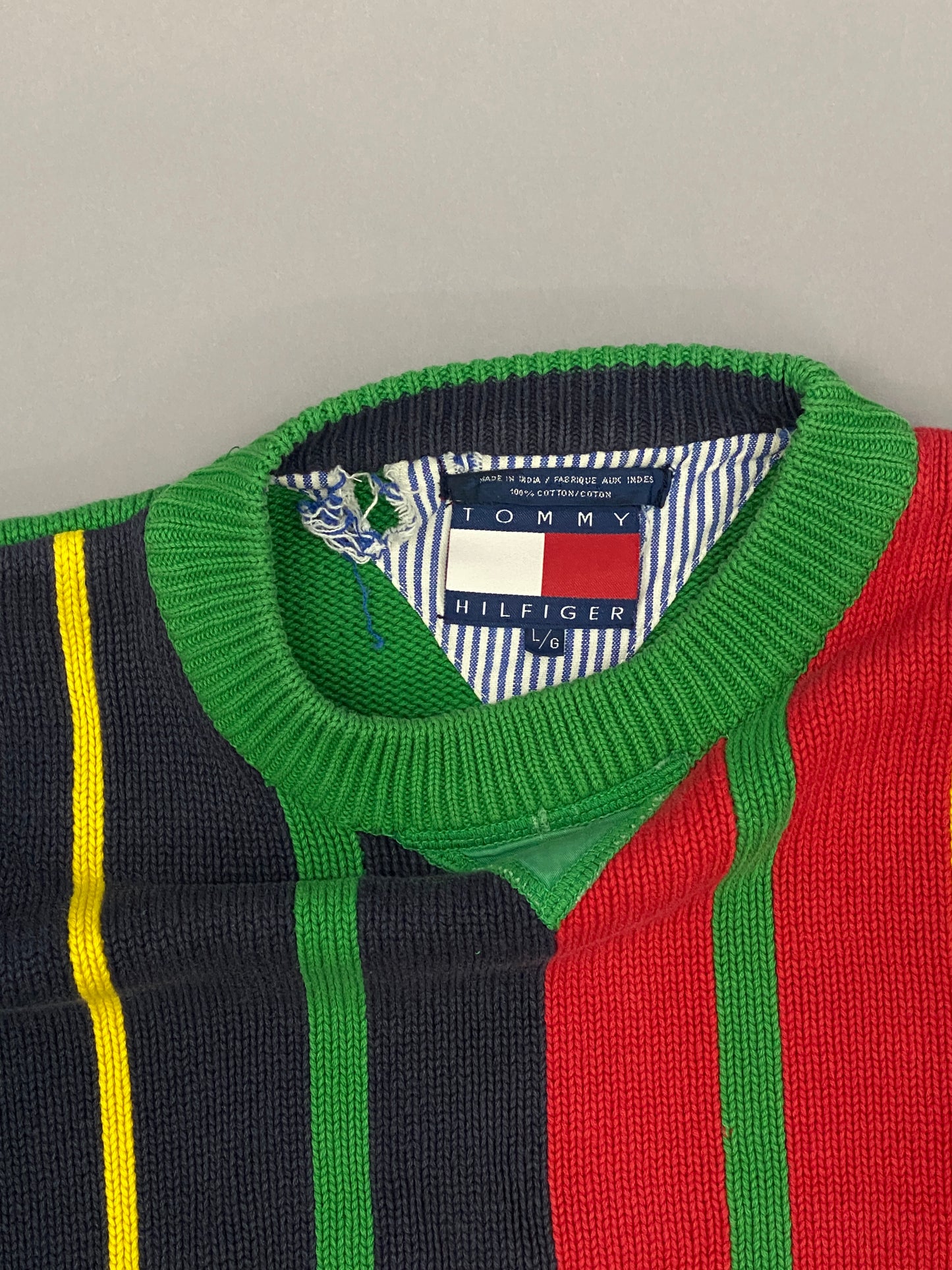 Tommy Vintage Lines Sweater