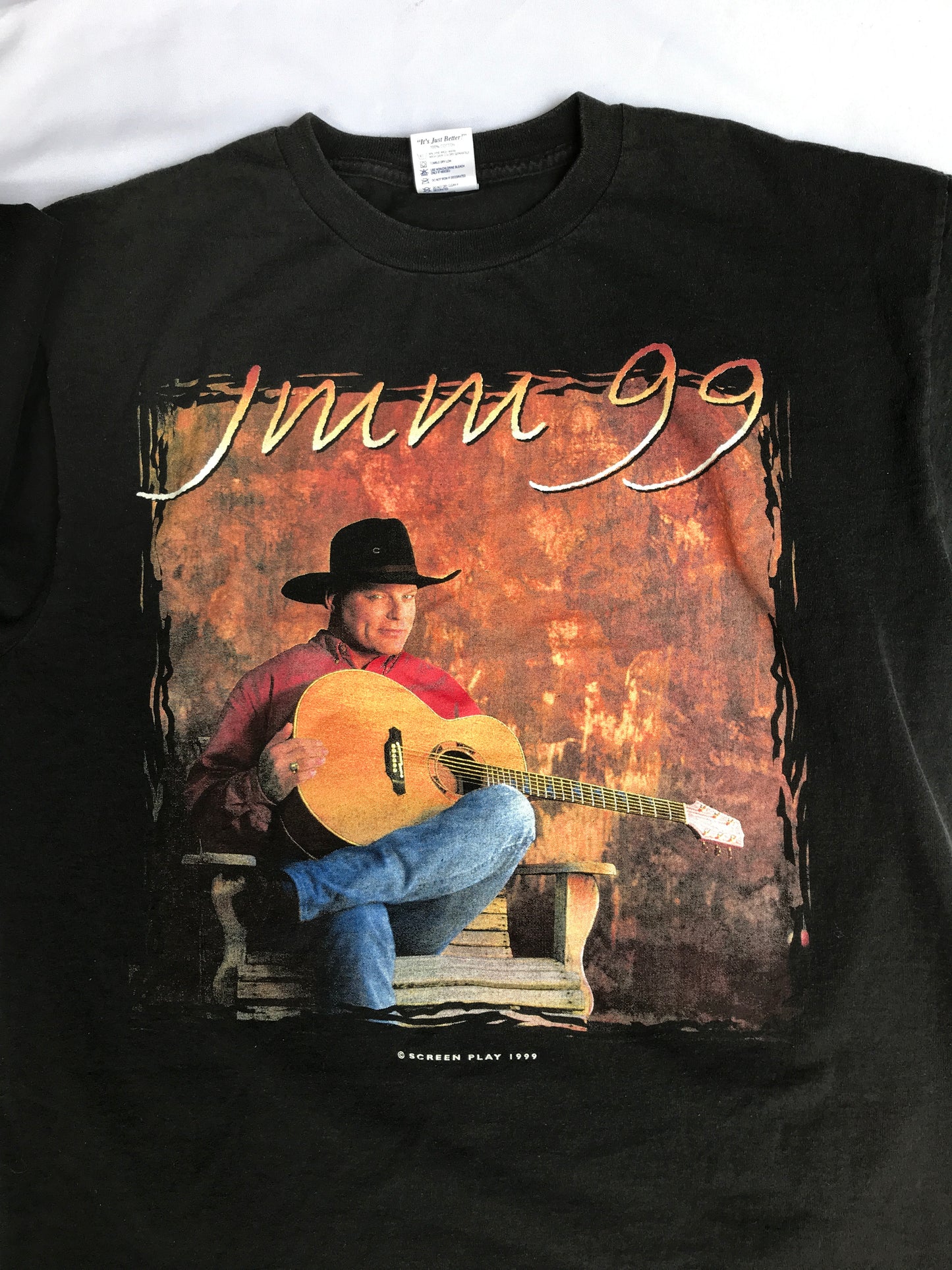 Playera John Micheal Montgomery Vintage