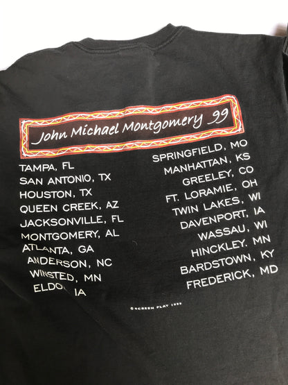 Playera John Micheal Montgomery Vintage