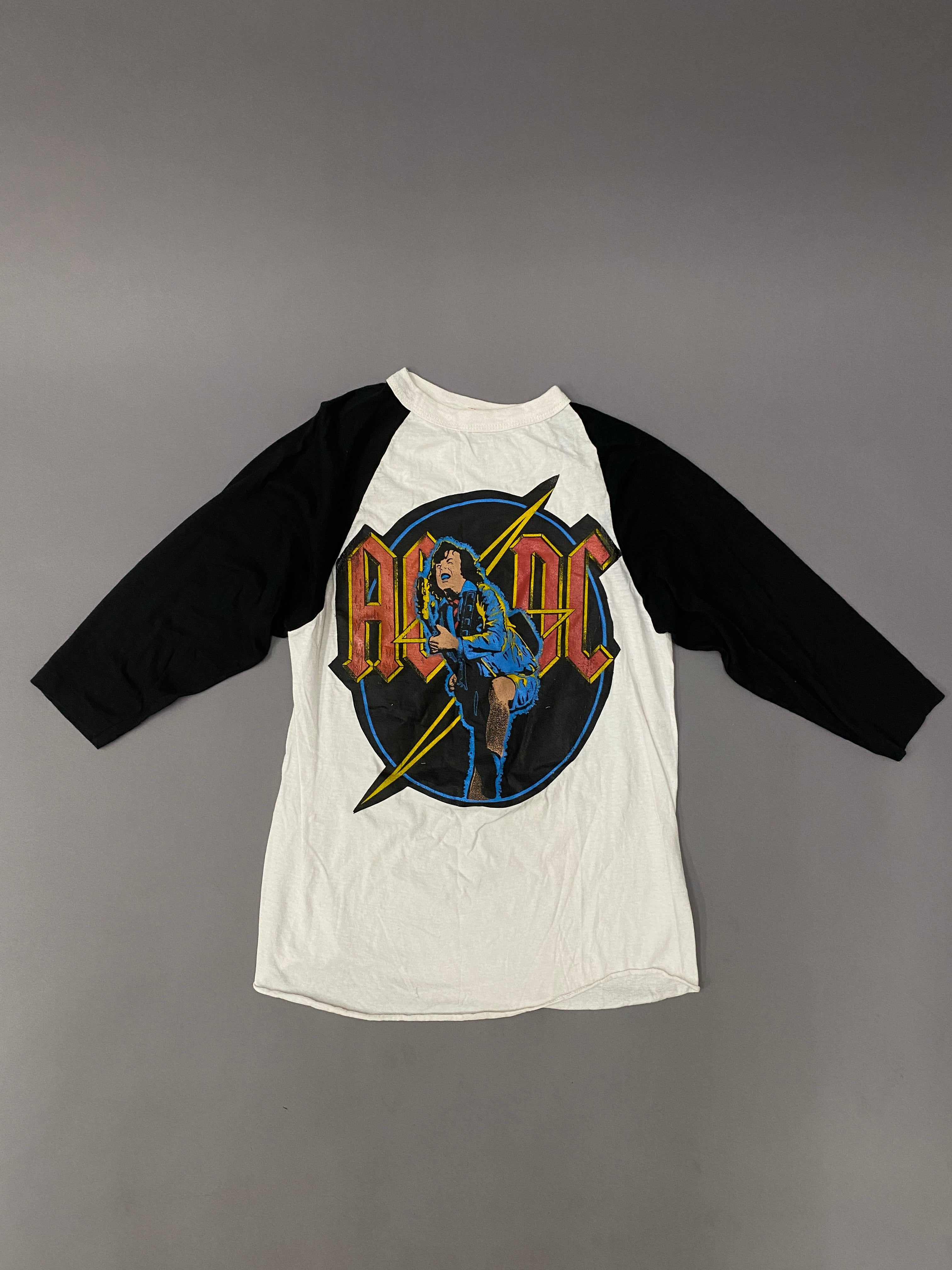 ACDC 80's Raglan T-shirt – Ropa Chidx