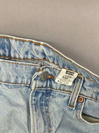 Levis 560 Vintage Blue Jeans - 32x32