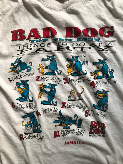 Playera Bad Dog Vintage