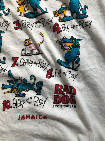 Playera Bad Dog Vintage