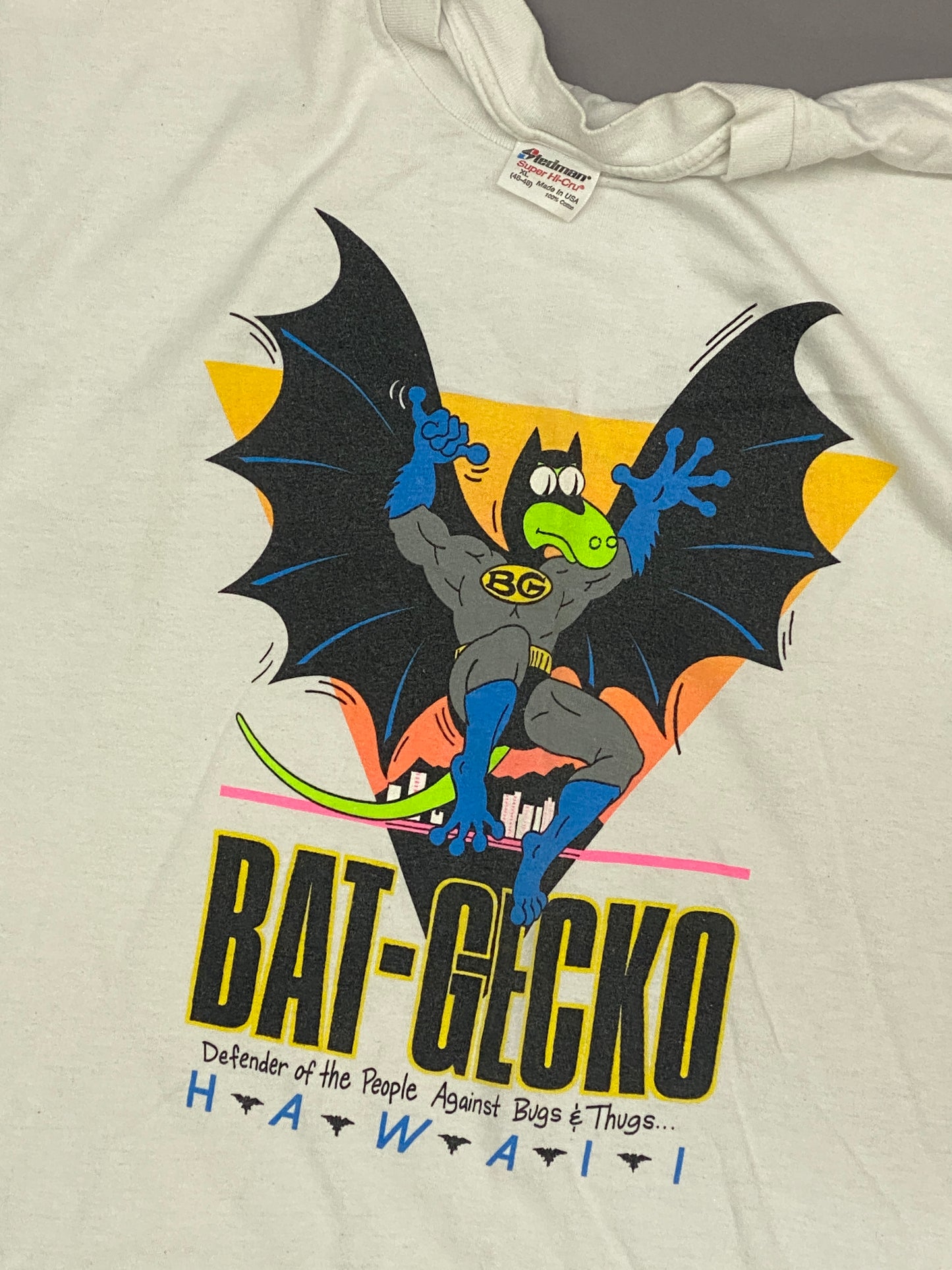 Playera Bat-Gecko Vintage