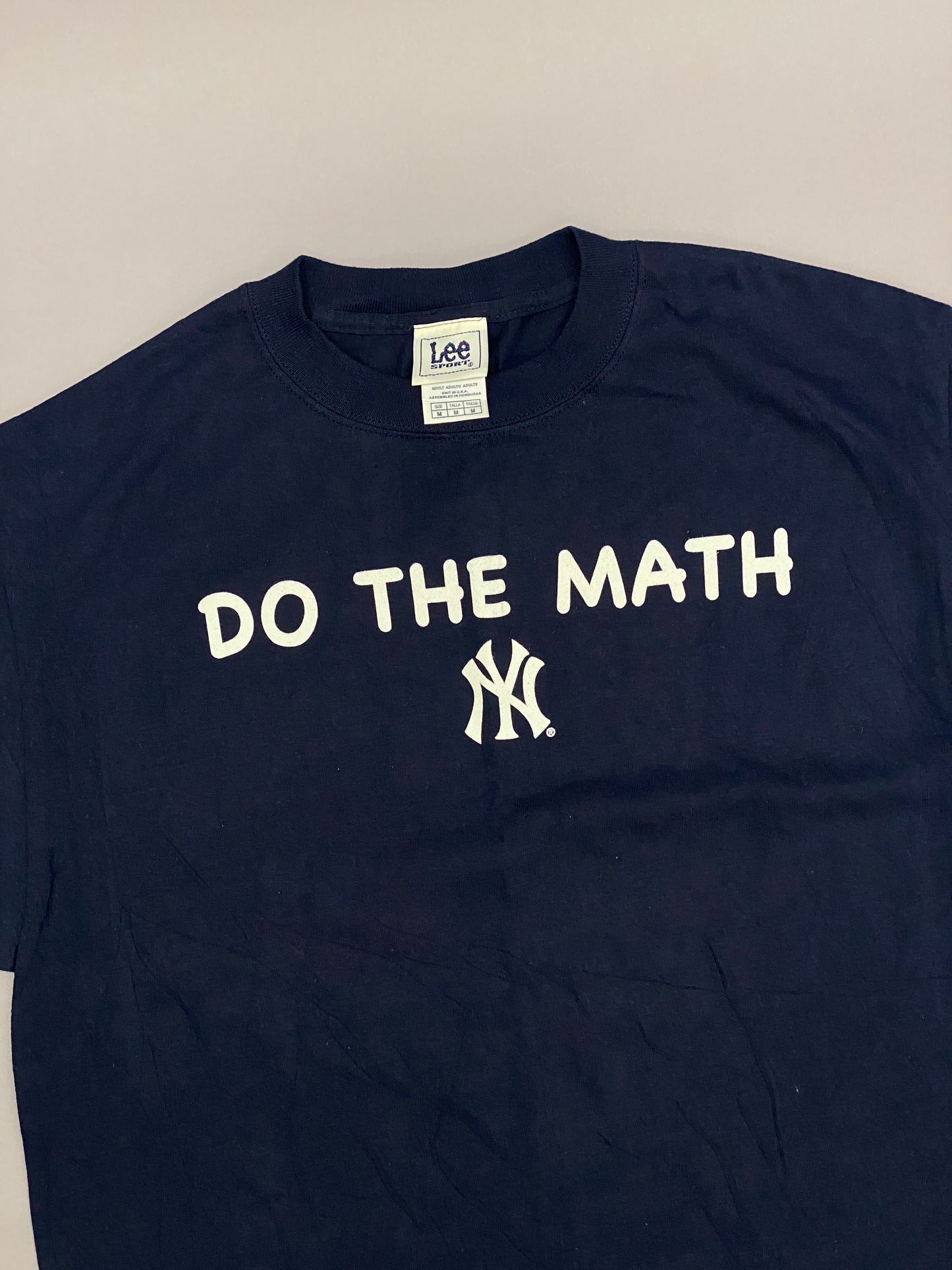 Playera Yankees Do The Math Vintage