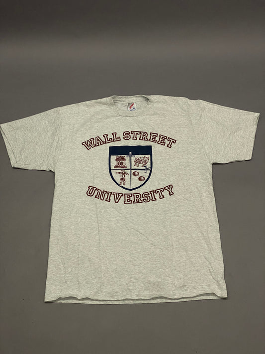 Playera Wall Street University Vintage