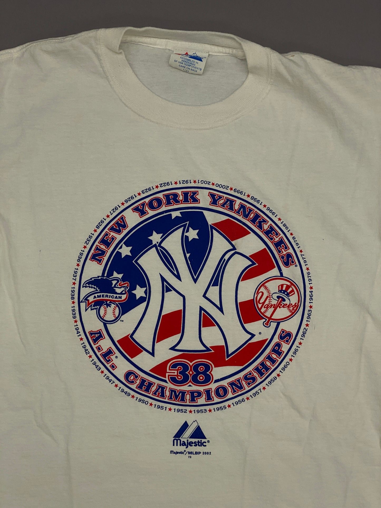 Playera Yankees 2002
