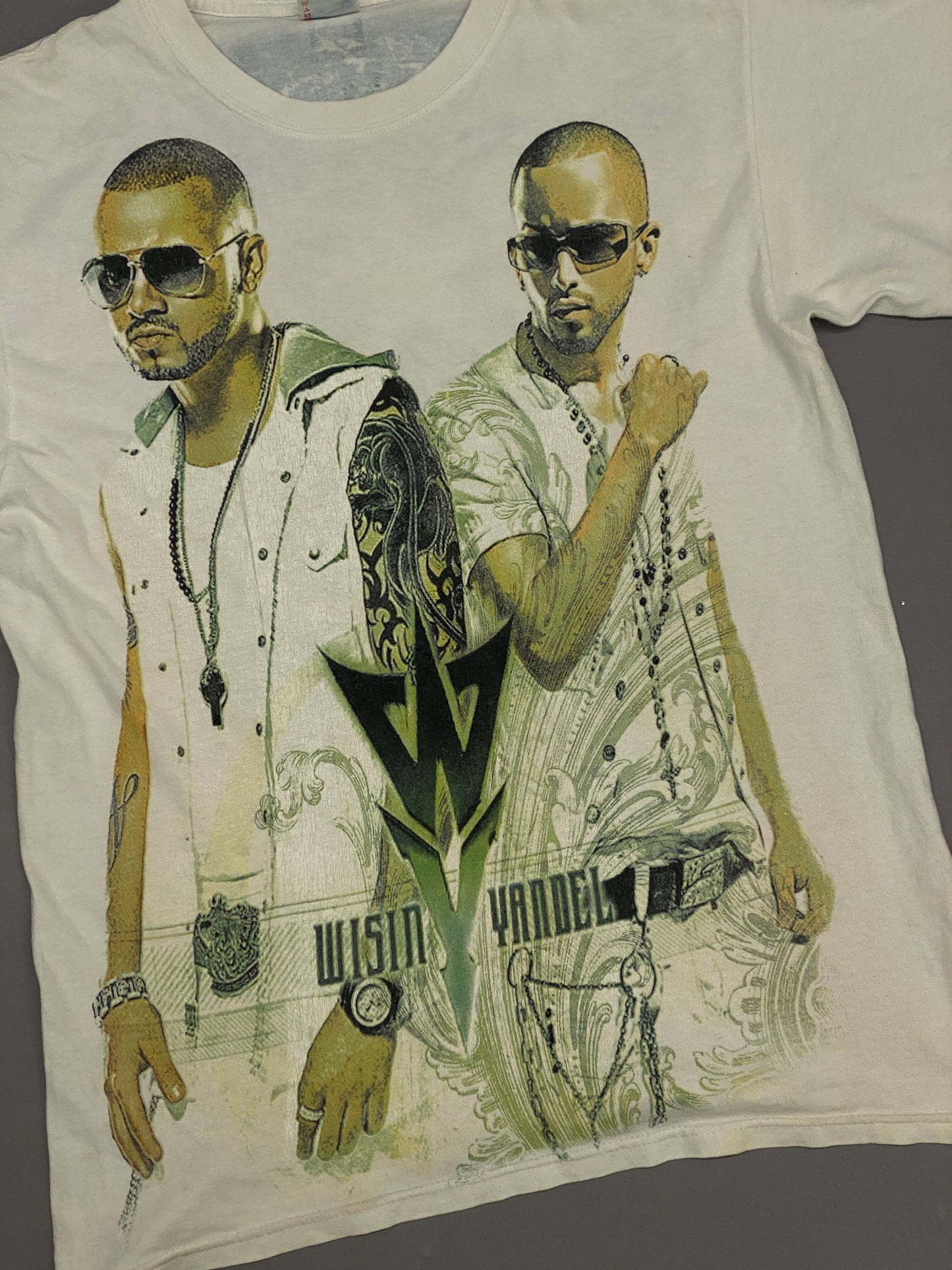 Playera Wisin Y Yandel Vintage Y2K