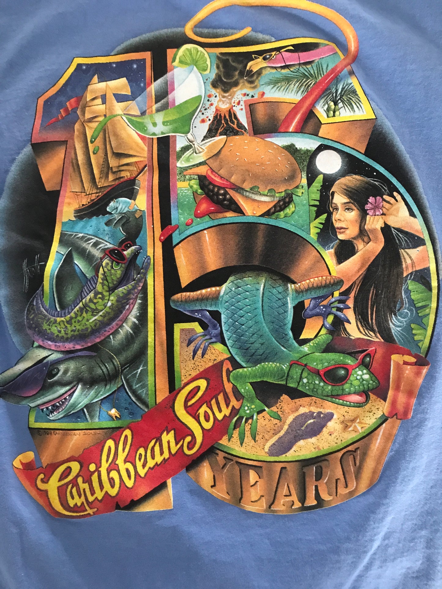 Caribbean Soul Vintage T-shirt