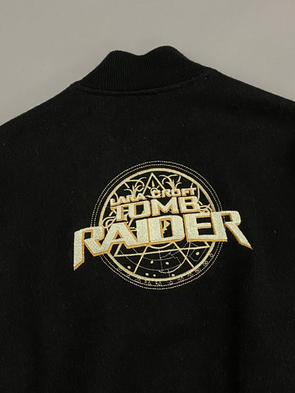 Tomb Raider Lara Croft Vintage Promo Bomber Jacket