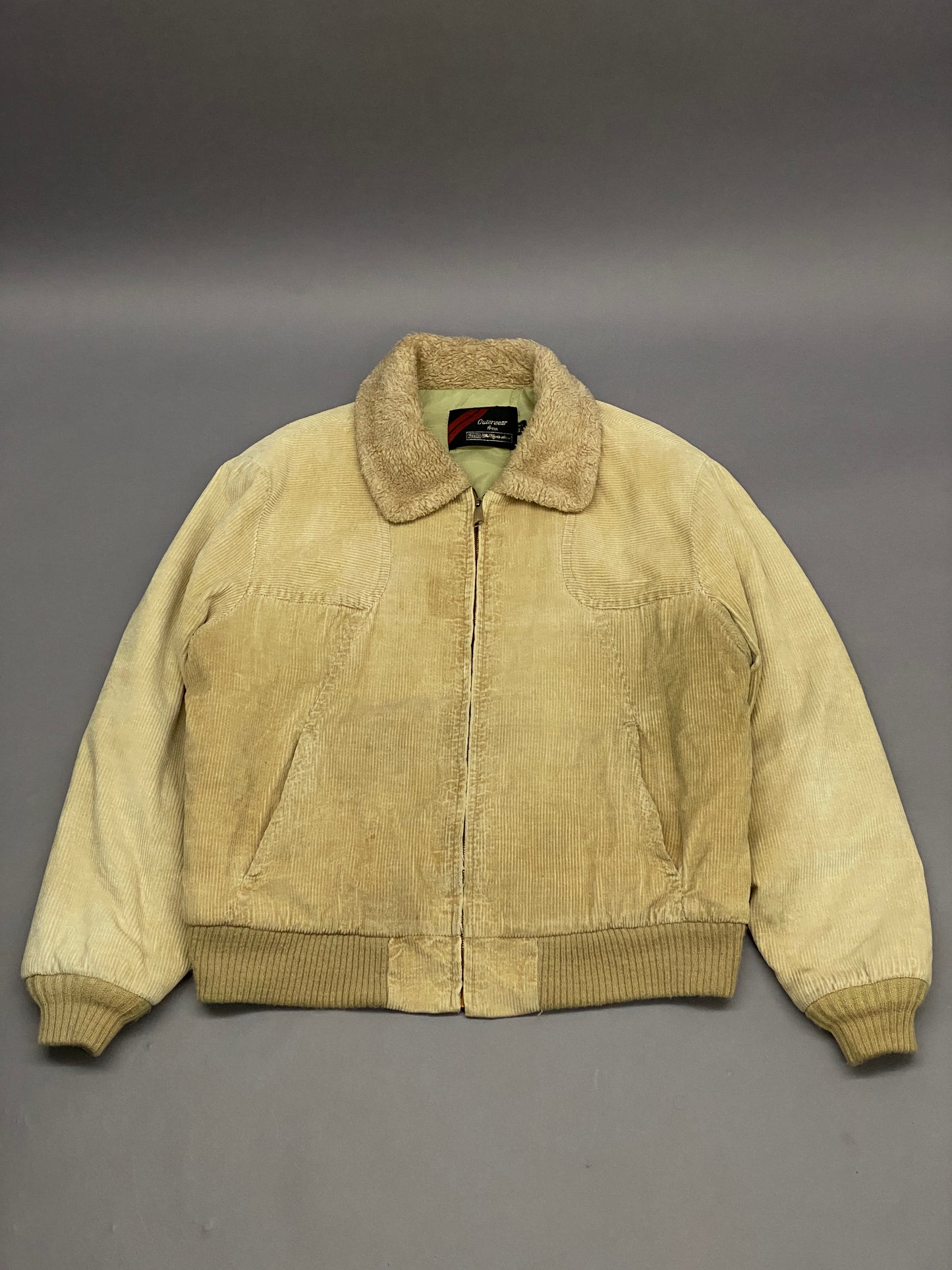 Sears Corduroy 70's Sherpa Jacket