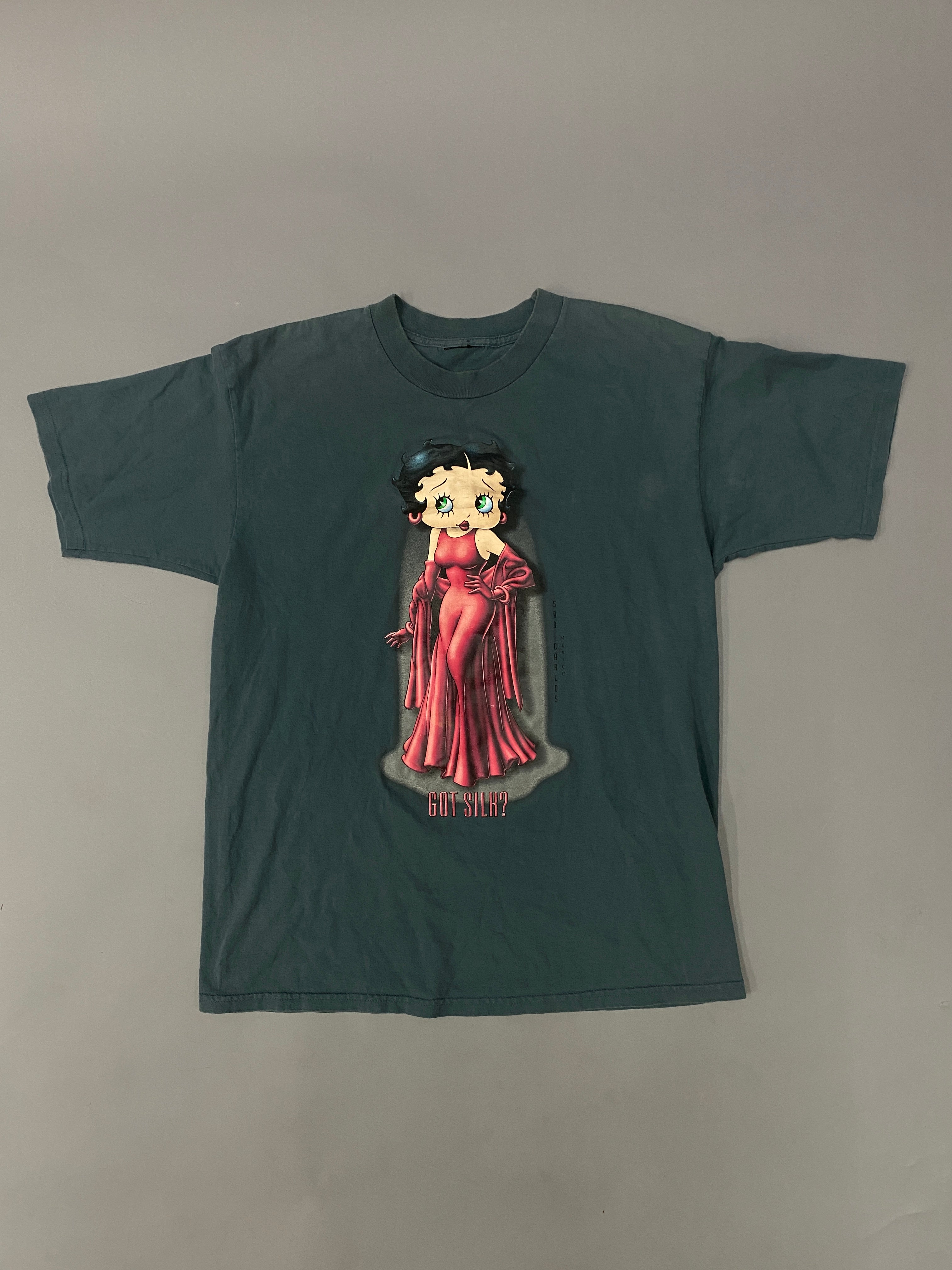 Vintage 90's high quality Betty Boop Got Silk? T Shirt