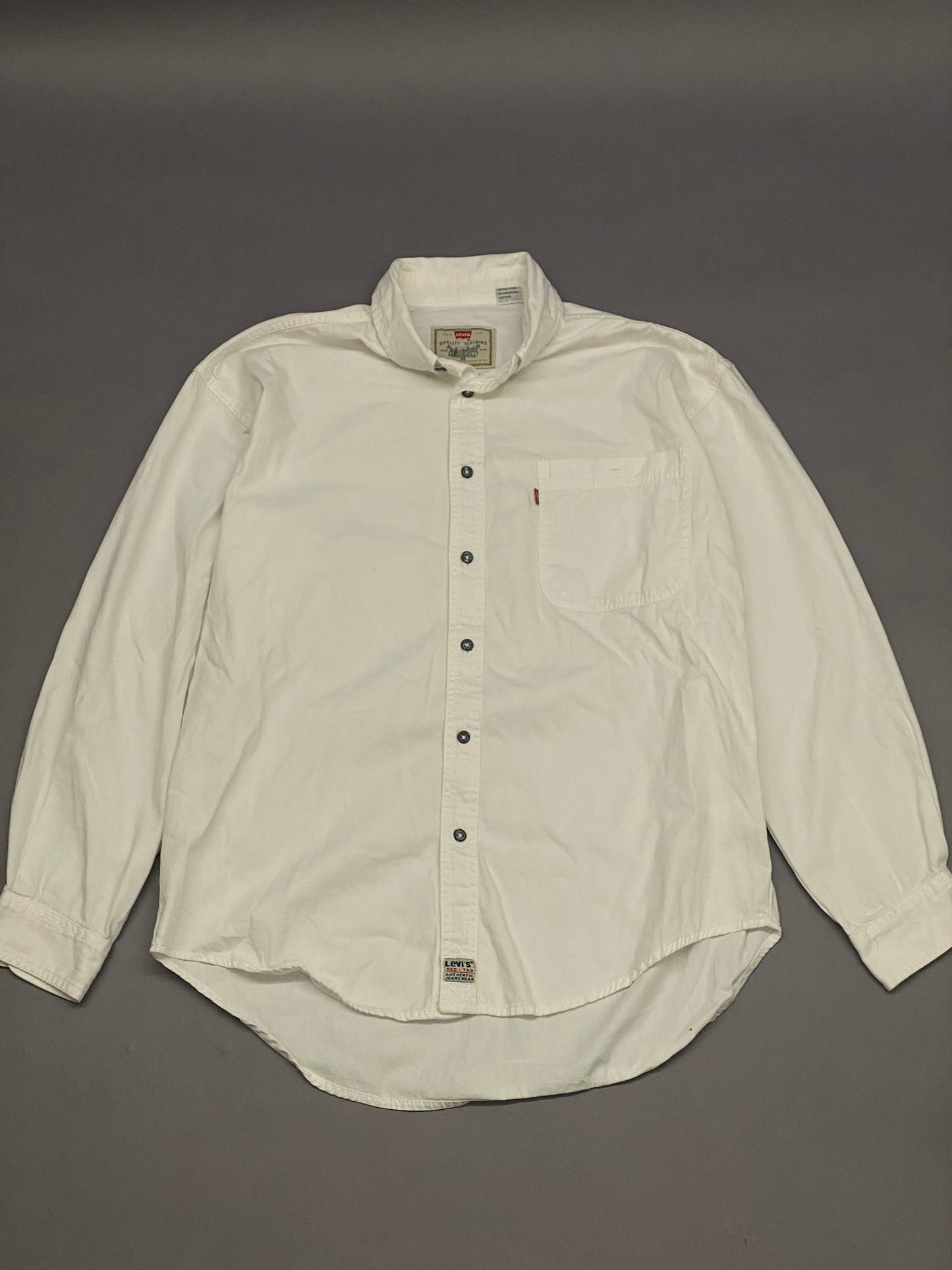 Camisa Levis Blanca Vintage
