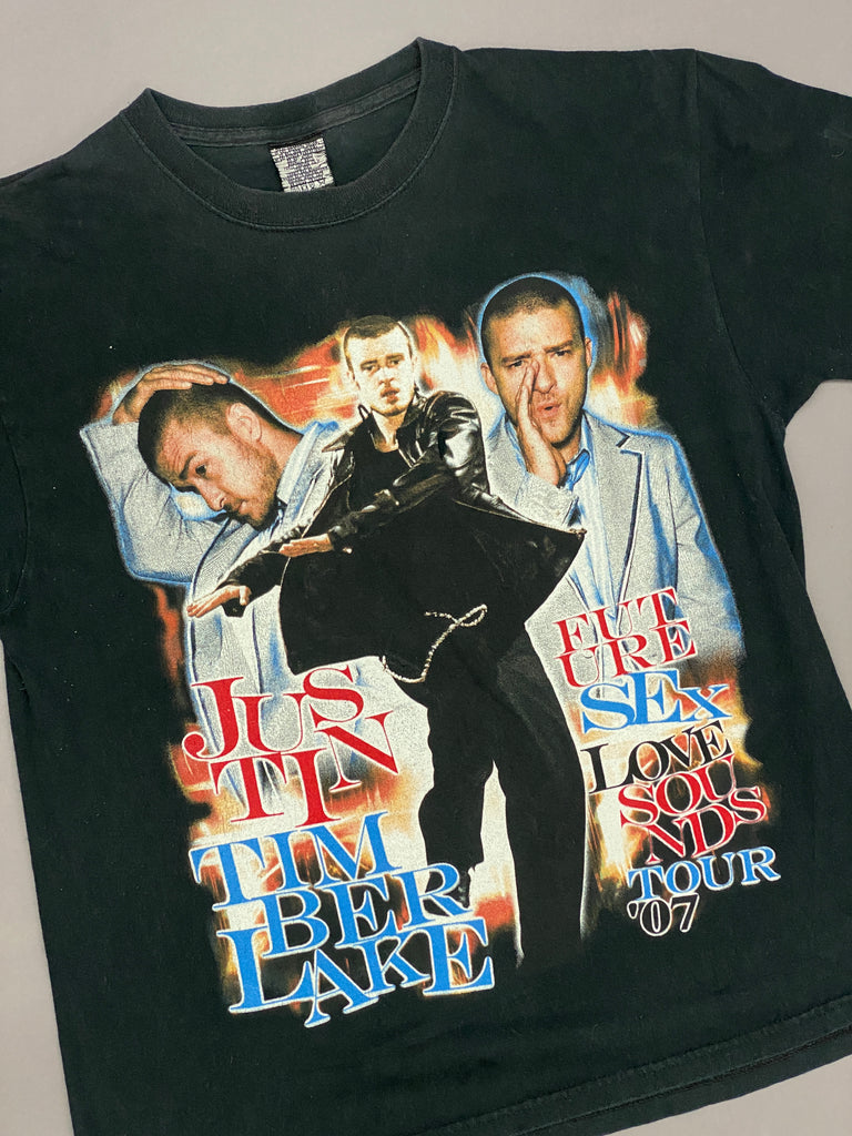 Justin Timberlake 2007 FutureSex / LoveSounds Tour T-shirt