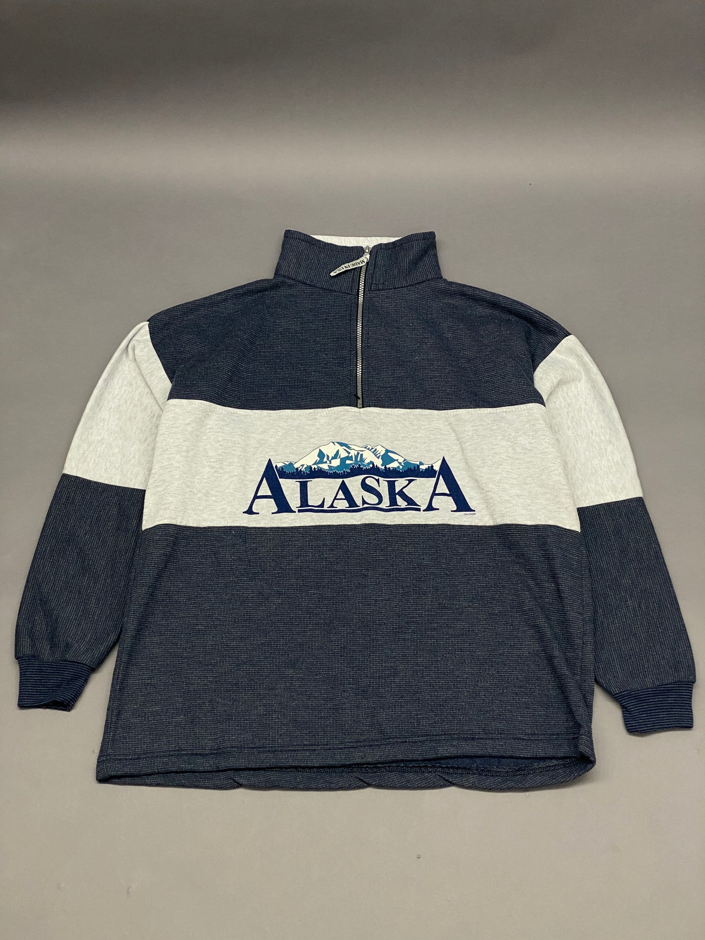 Alaska Vintage Half Zip Sweatshirt