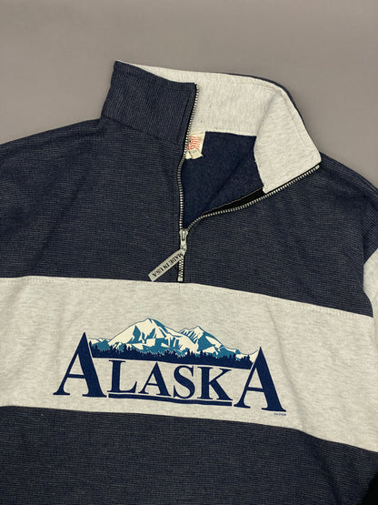 Alaska Vintage Half Zip Sweatshirt