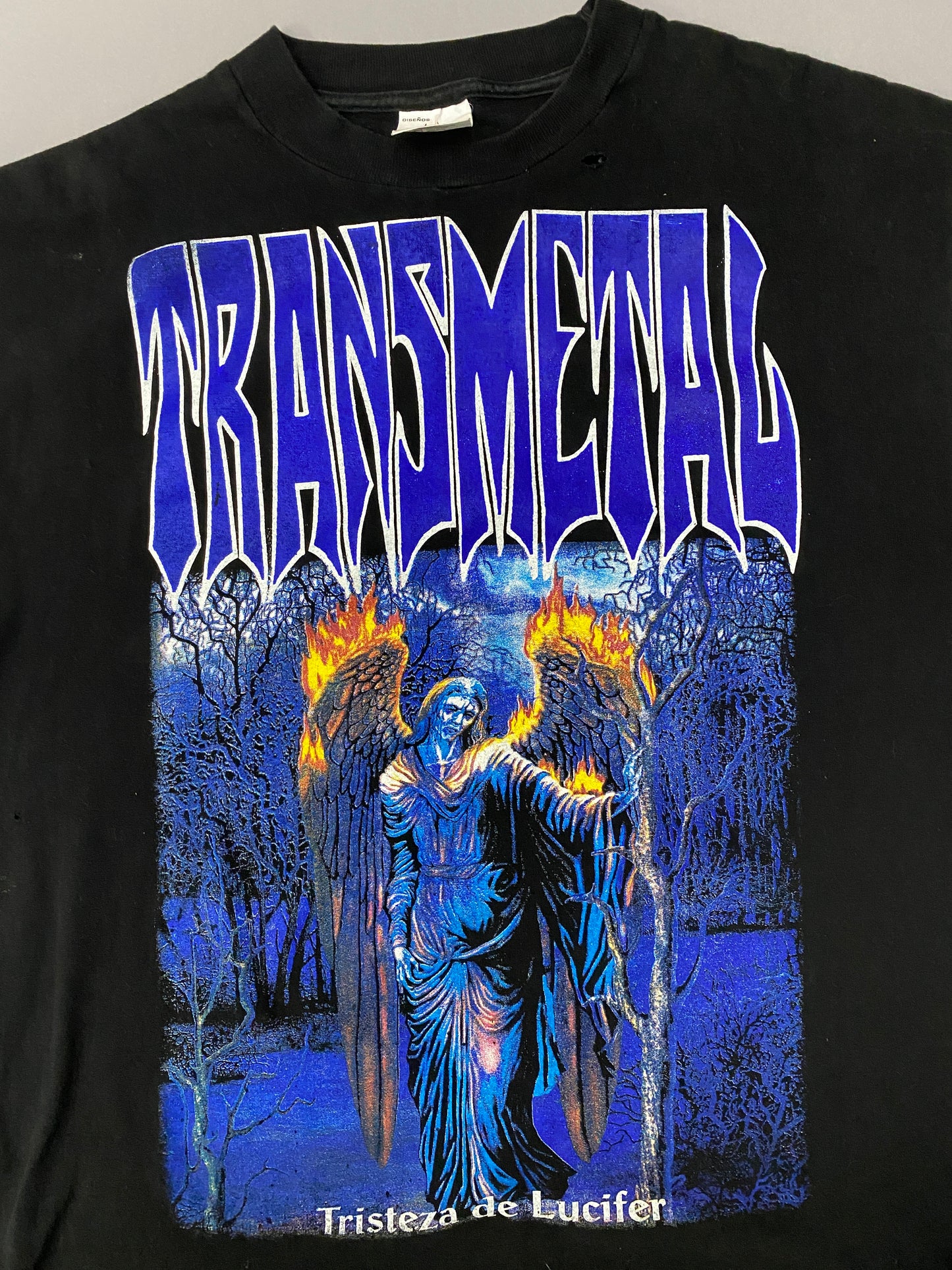 Playera Transmetal 2001 "Tristeza de Lucifer"