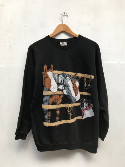 Vintage Horses Sweatshirt