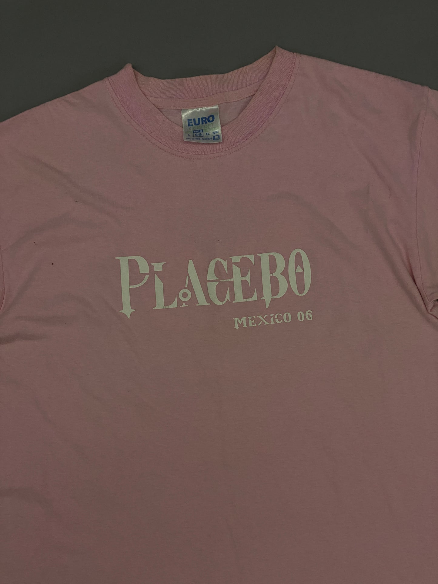 Playera Placebo Mexico Tour 2006 Vintage