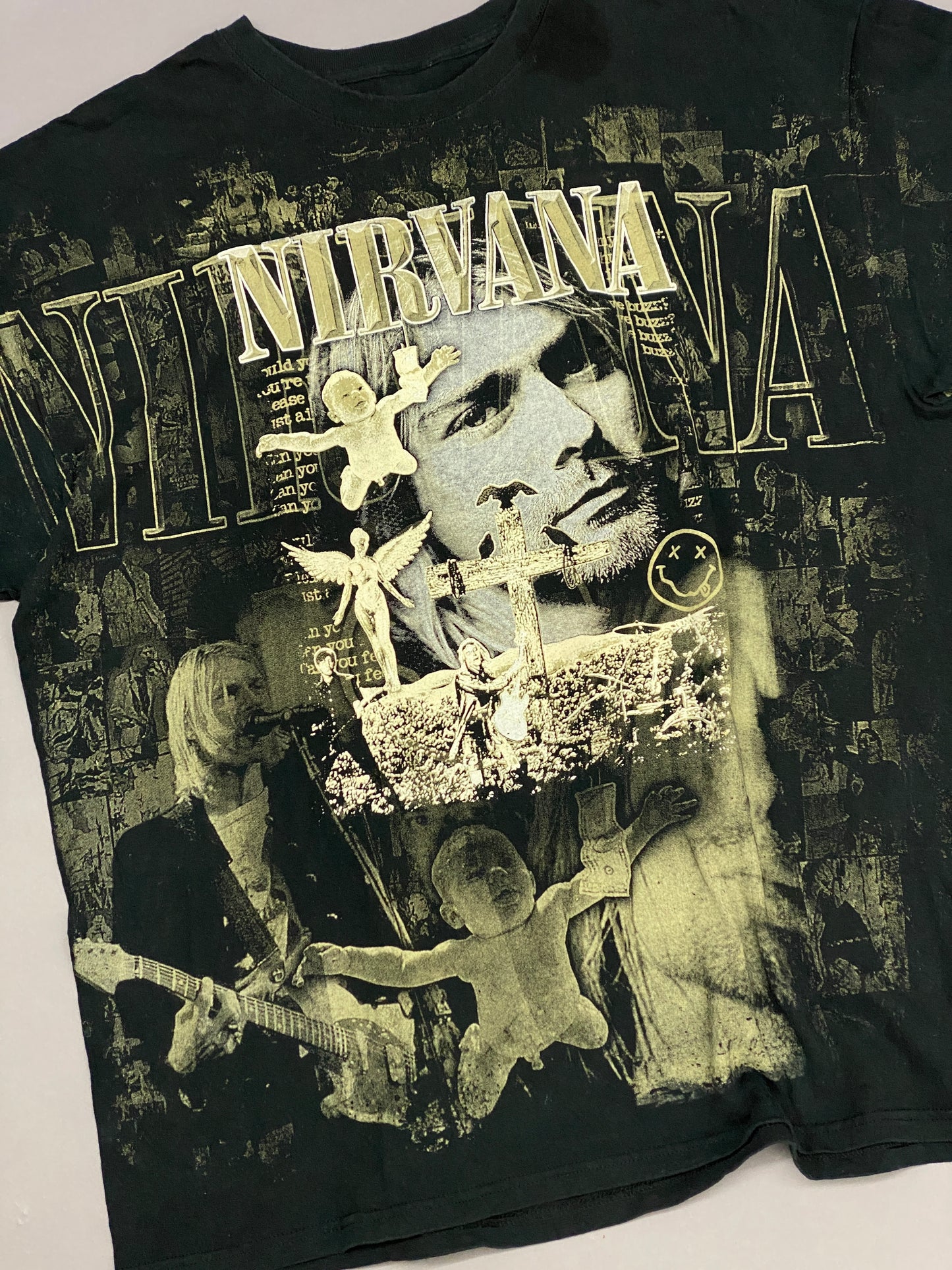 Playera Nirvana Vintage