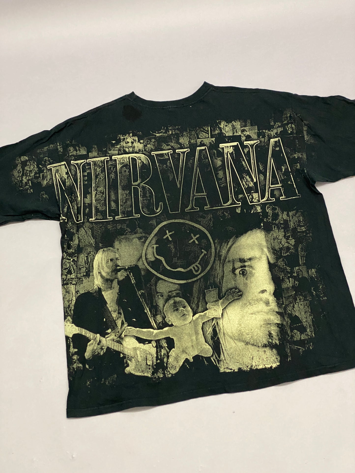 Playera Nirvana Vintage