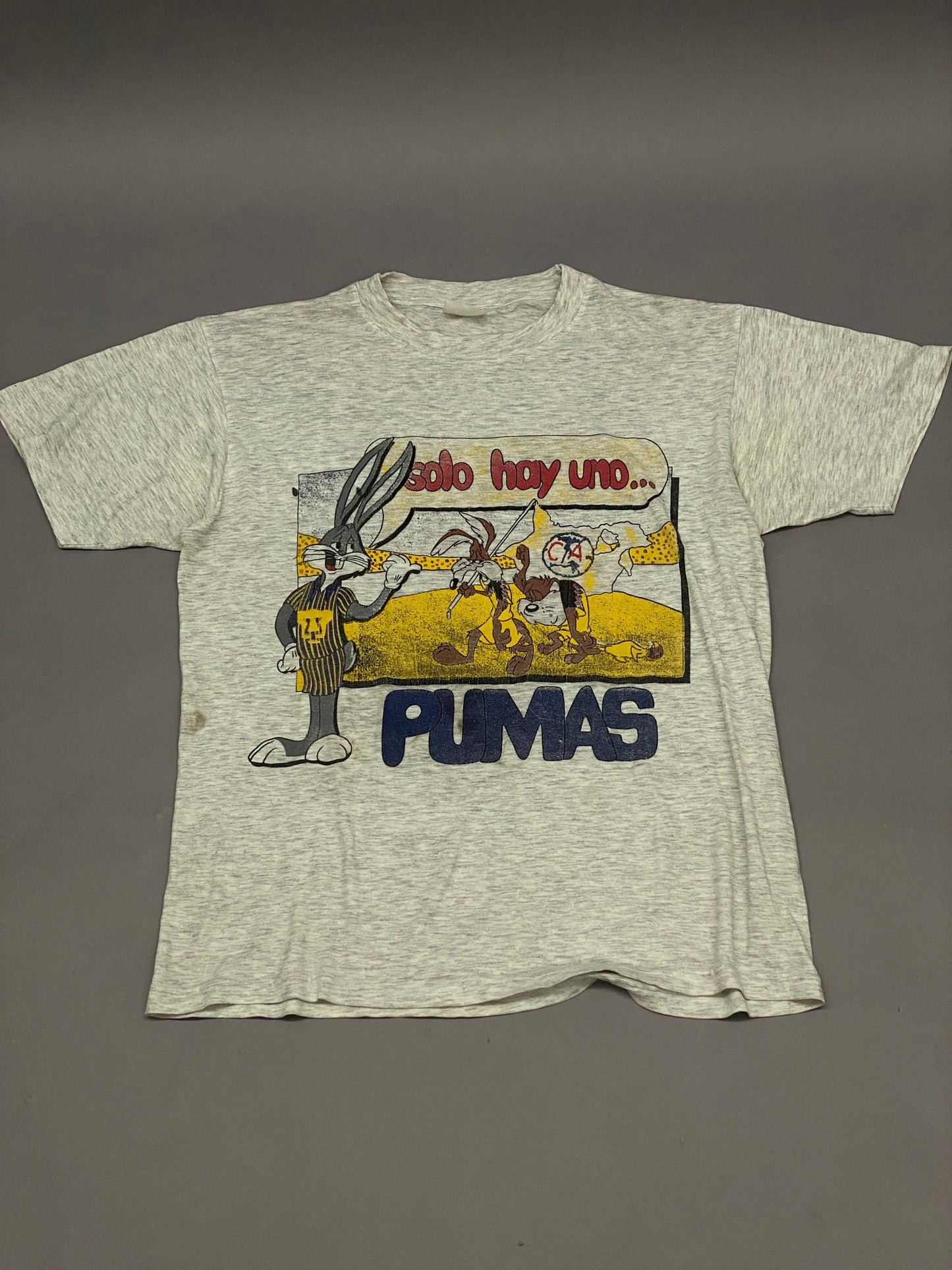 Playera Solo hay uno Pumas Bootleg Vintage