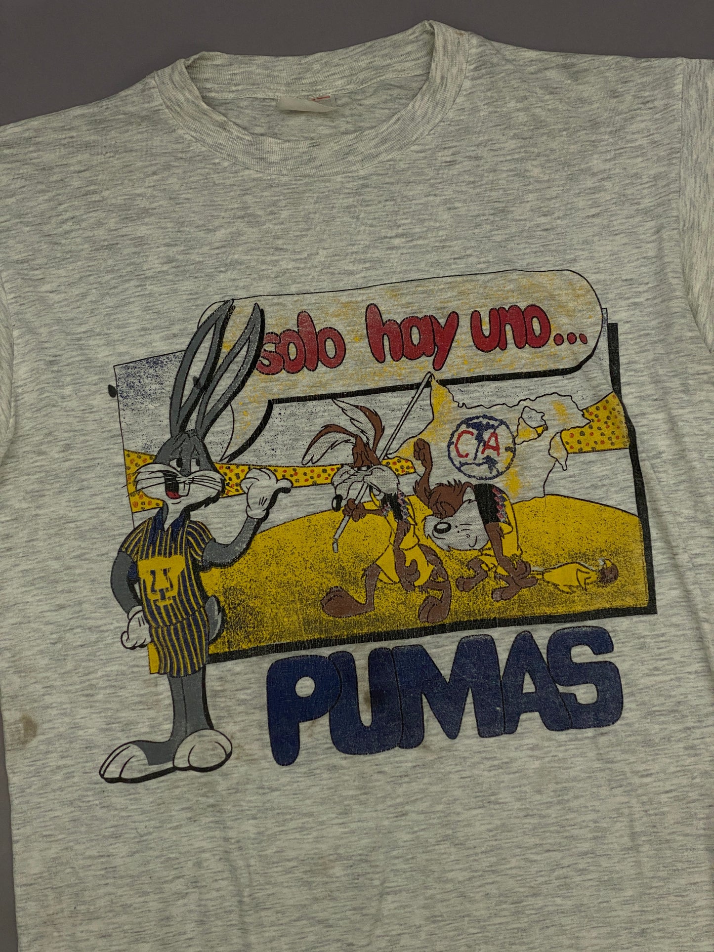 Playera Solo hay uno Pumas Bootleg Vintage