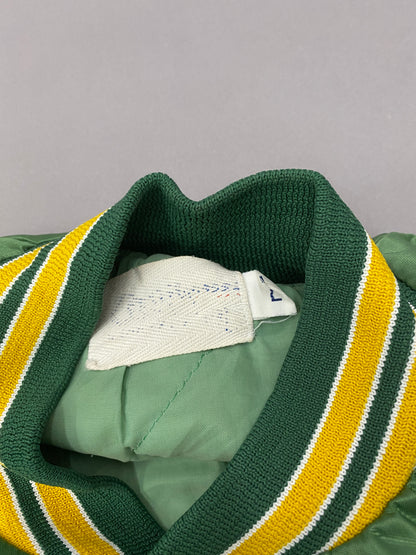 Oakland Athletics 80's Satin Bomber