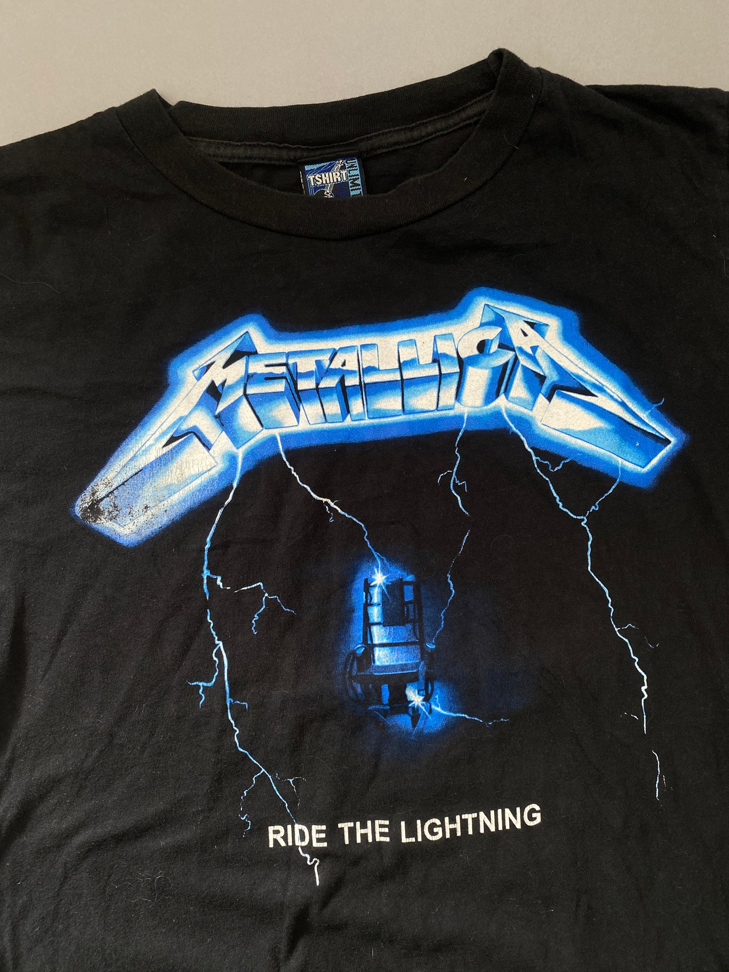Playera Metallica Ride Lighting