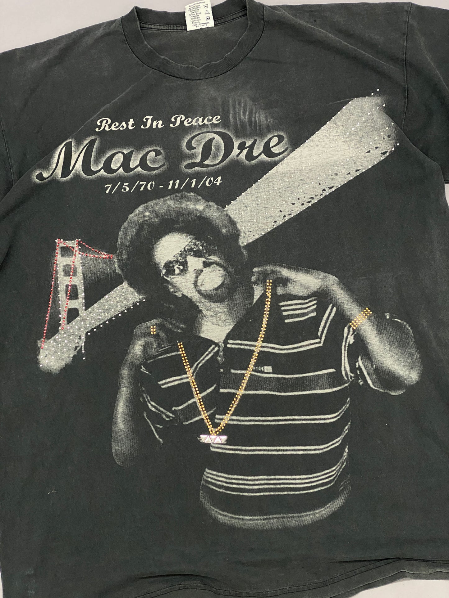 Playera Mac Dre Memorial 2004 Vintage