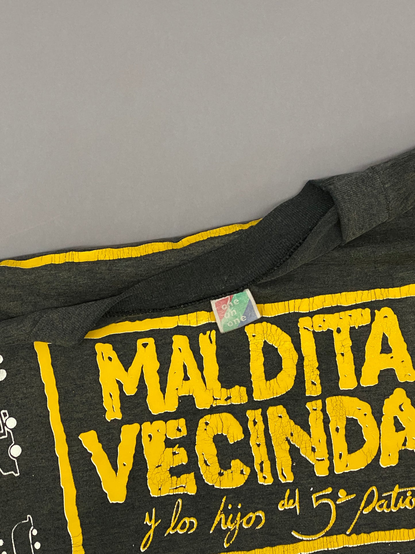 Playera Maldita Vecindad y los hijos de 5to Patio 1991 Vintage