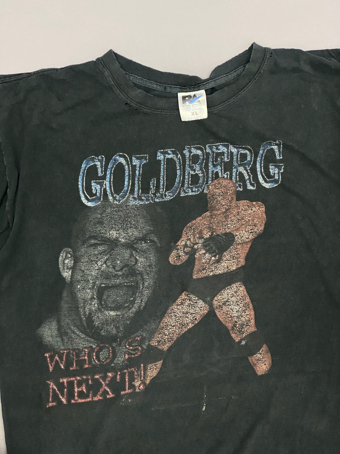 Playera Goldberg  WCW 1998 Vintage "Who's Next?"