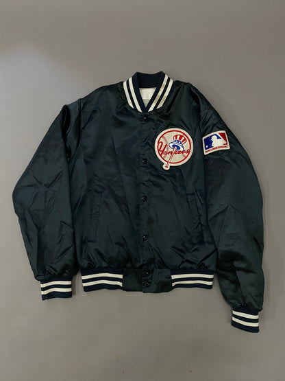 Yankees Chalk Line 80's Satin Jacket