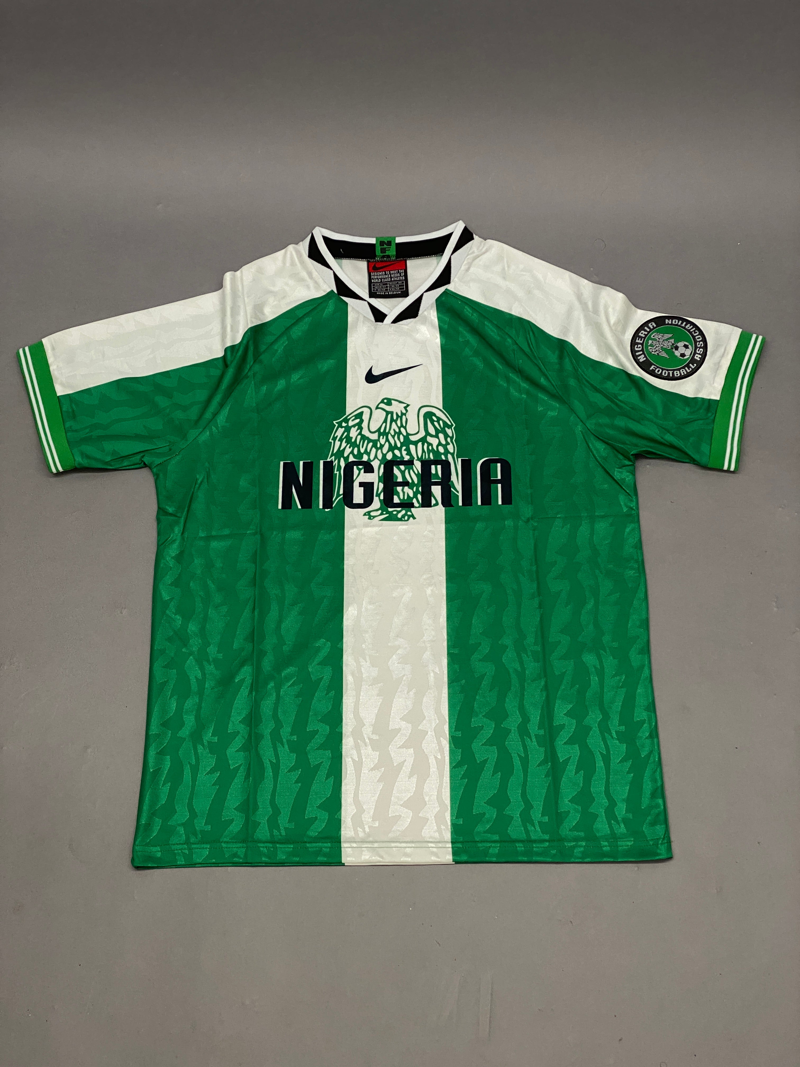 Nike Nigeria Rare Olympics Gold Medal Jersey 1996