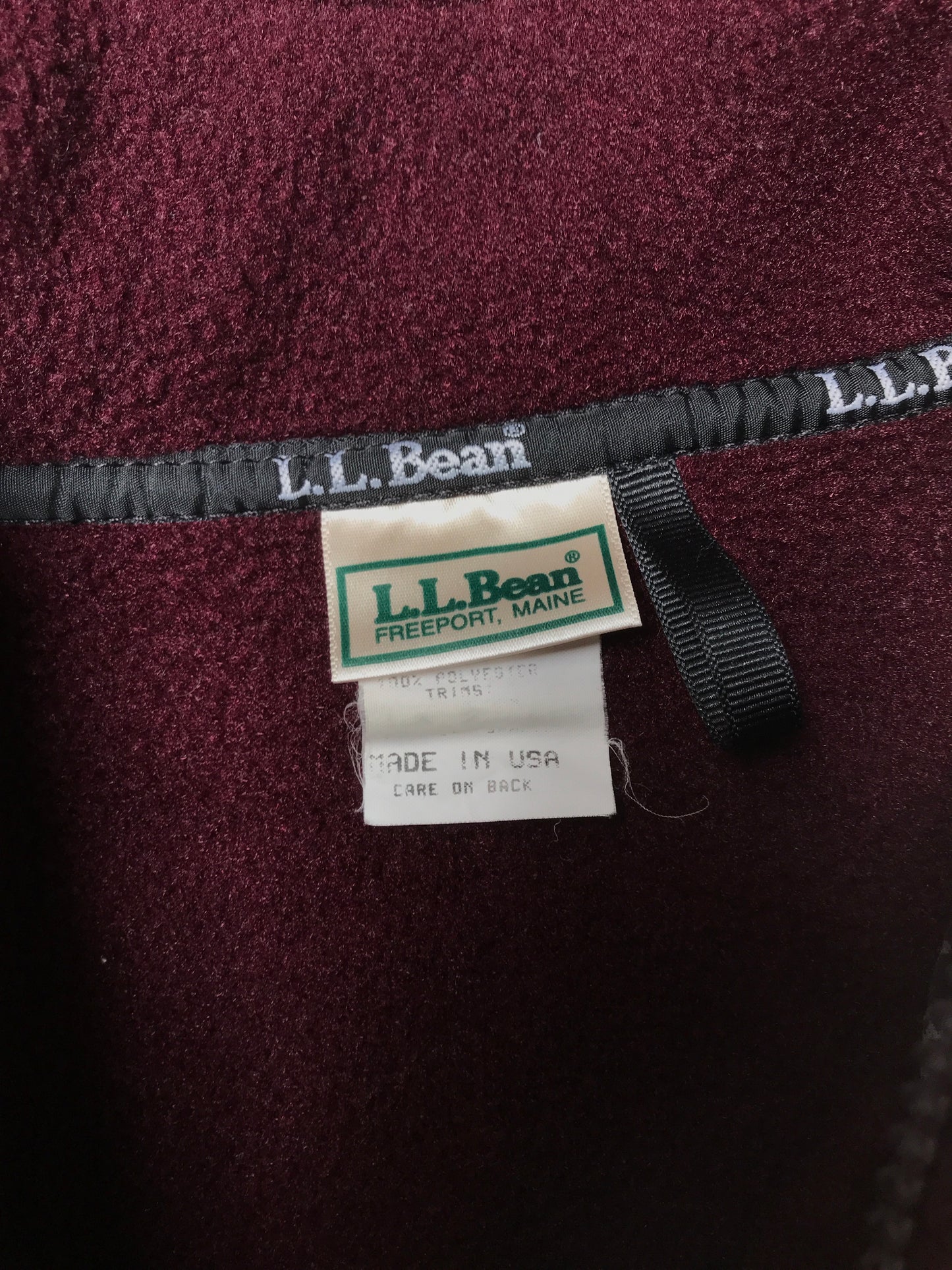LL Bean Vintage Waistcoat