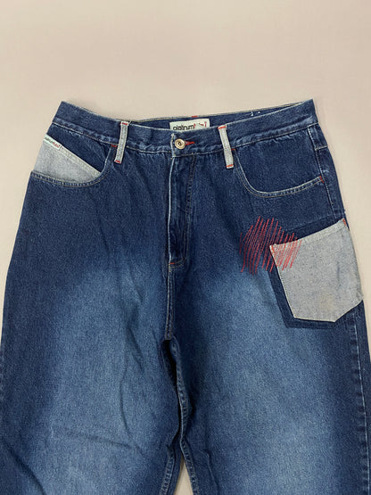 Jeans Wide Fubu Platinum - 34