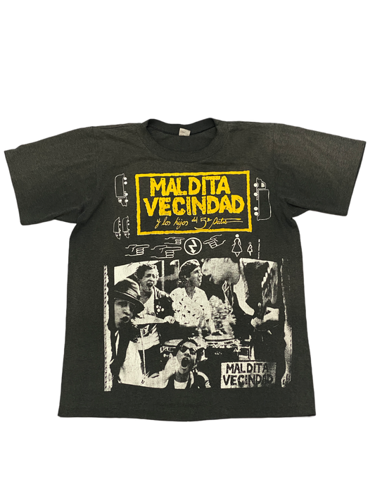 Playera Maldita Vecindad y los hijos de 5to Patio 1991 Vintage