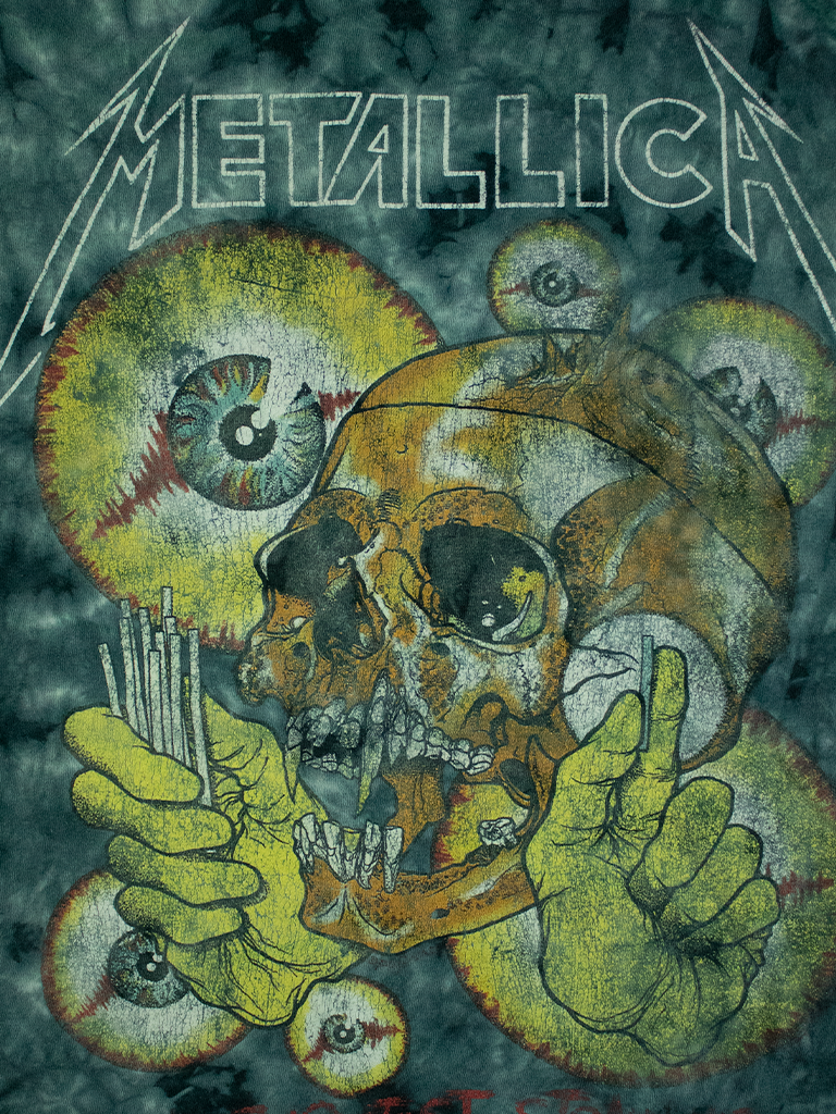 Metallica Tye-dye T-shirt