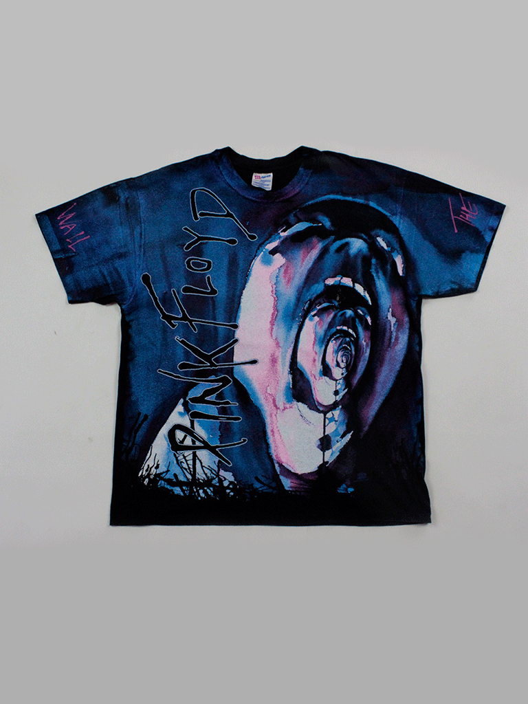 Playera Pink Floyd "The Wall" All Over Print Vintage