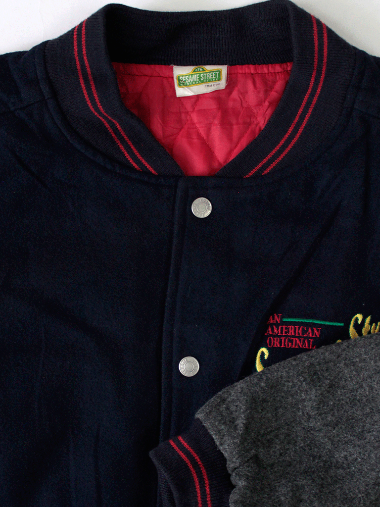 Sesame Street Vintage Varsity Jacket